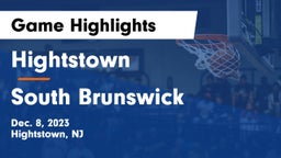 Hightstown  vs South Brunswick  Game Highlights - Dec. 8, 2023