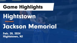 Hightstown  vs Jackson Memorial  Game Highlights - Feb. 28, 2024
