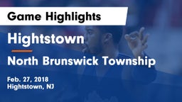 Hightstown  vs North Brunswick Township  Game Highlights - Feb. 27, 2018