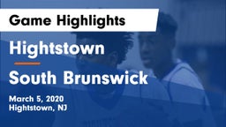Hightstown  vs South Brunswick  Game Highlights - March 5, 2020