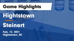 Hightstown  vs Steinert  Game Highlights - Feb. 12, 2021
