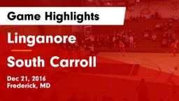Linganore  vs South Carroll  Game Highlights - Dec 21, 2016