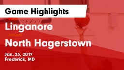 Linganore  vs North Hagerstown  Game Highlights - Jan. 23, 2019