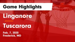 Linganore  vs Tuscarora  Game Highlights - Feb. 7, 2020