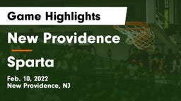 New Providence  vs Sparta  Game Highlights - Feb. 10, 2022