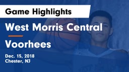 West Morris Central  vs Voorhees  Game Highlights - Dec. 15, 2018