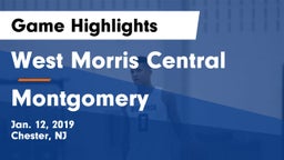 West Morris Central  vs Montgomery  Game Highlights - Jan. 12, 2019
