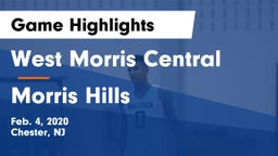 West Morris Central  vs Morris Hills  Game Highlights - Feb. 4, 2020