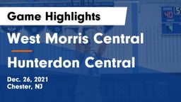 West Morris Central  vs Hunterdon Central  Game Highlights - Dec. 26, 2021