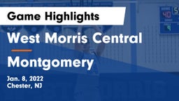 West Morris Central  vs Montgomery  Game Highlights - Jan. 8, 2022