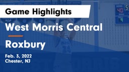 West Morris Central  vs Roxbury  Game Highlights - Feb. 3, 2022