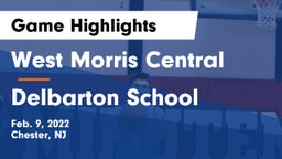 West Morris Central  vs Delbarton School Game Highlights - Feb. 9, 2022