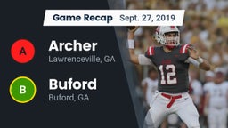 Recap: Archer  vs. Buford  2019