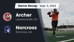Recap: Archer  vs. Norcross  2022