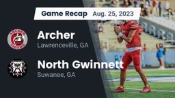 Recap: Archer  vs. North Gwinnett  2023