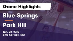 Blue Springs  vs Park Hill  Game Highlights - Jan. 28, 2020