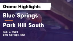 Blue Springs  vs Park Hill South  Game Highlights - Feb. 3, 2021