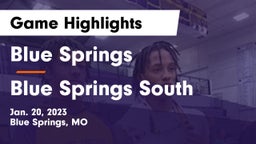 Blue Springs  vs Blue Springs South  Game Highlights - Jan. 20, 2023