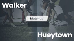 Matchup: Walker  vs. Hueytown  2016