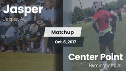 Matchup: Jasper  vs. Center Point  2017