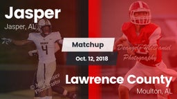 Matchup: Jasper  vs. Lawrence County  2018
