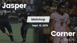 Matchup: Jasper  vs. Corner  2019