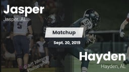 Matchup: Jasper  vs. Hayden  2019