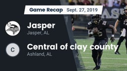 Recap: Jasper  vs. Central  of clay county  2019
