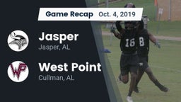 Recap: Jasper  vs. West Point  2019