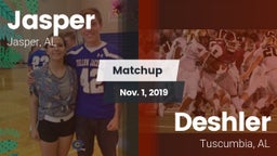 Matchup: Jasper  vs. Deshler  2019