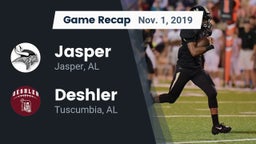 Recap: Jasper  vs. Deshler  2019