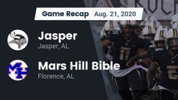 Recap: Jasper  vs. Mars Hill Bible  2020
