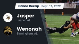 Recap: Jasper  vs. Wenonah  2022