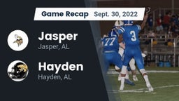 Recap: Jasper  vs. Hayden  2022