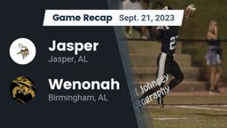 Recap: Jasper  vs. Wenonah  2023