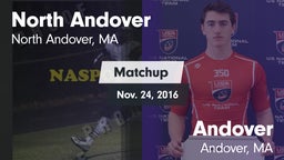 Matchup: North Andover High vs. Andover  2016