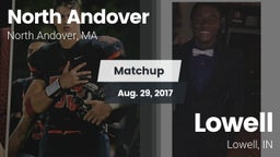 Matchup: North Andover High vs. Lowell  2017