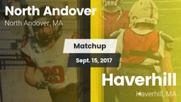 Matchup: North Andover High vs. Haverhill  2017