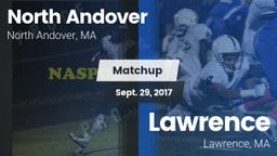 Matchup: North Andover High vs. Lawrence  2017