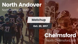 Matchup: North Andover High vs. Chelmsford  2017