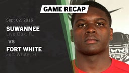 Recap: Suwannee  vs. Fort White  2016