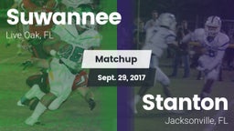 Matchup: Suwannee  vs. Stanton  2017