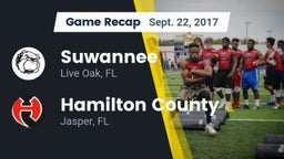 Recap: Suwannee  vs. Hamilton County  2017