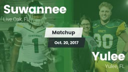 Matchup: Suwannee  vs. Yulee  2017