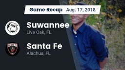 Recap: Suwannee  vs. Santa Fe  2018