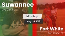 Matchup: Suwannee  vs. Fort White  2018