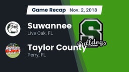 Recap: Suwannee  vs. Taylor County  2018