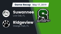 Recap: Suwannee  vs. Ridgeview  2019
