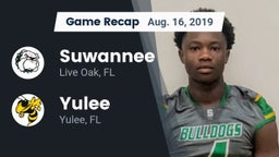 Recap: Suwannee  vs. Yulee  2019