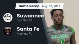 Recap: Suwannee  vs. Santa Fe  2019